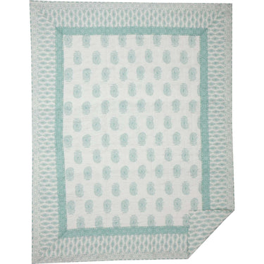 Avani Sea Glass Twin Quilt 68Wx86L VHC Brands - The Fox Decor